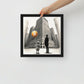 Bitcoin Art / The Unknown - Orange Habit Home - The Orange Habit