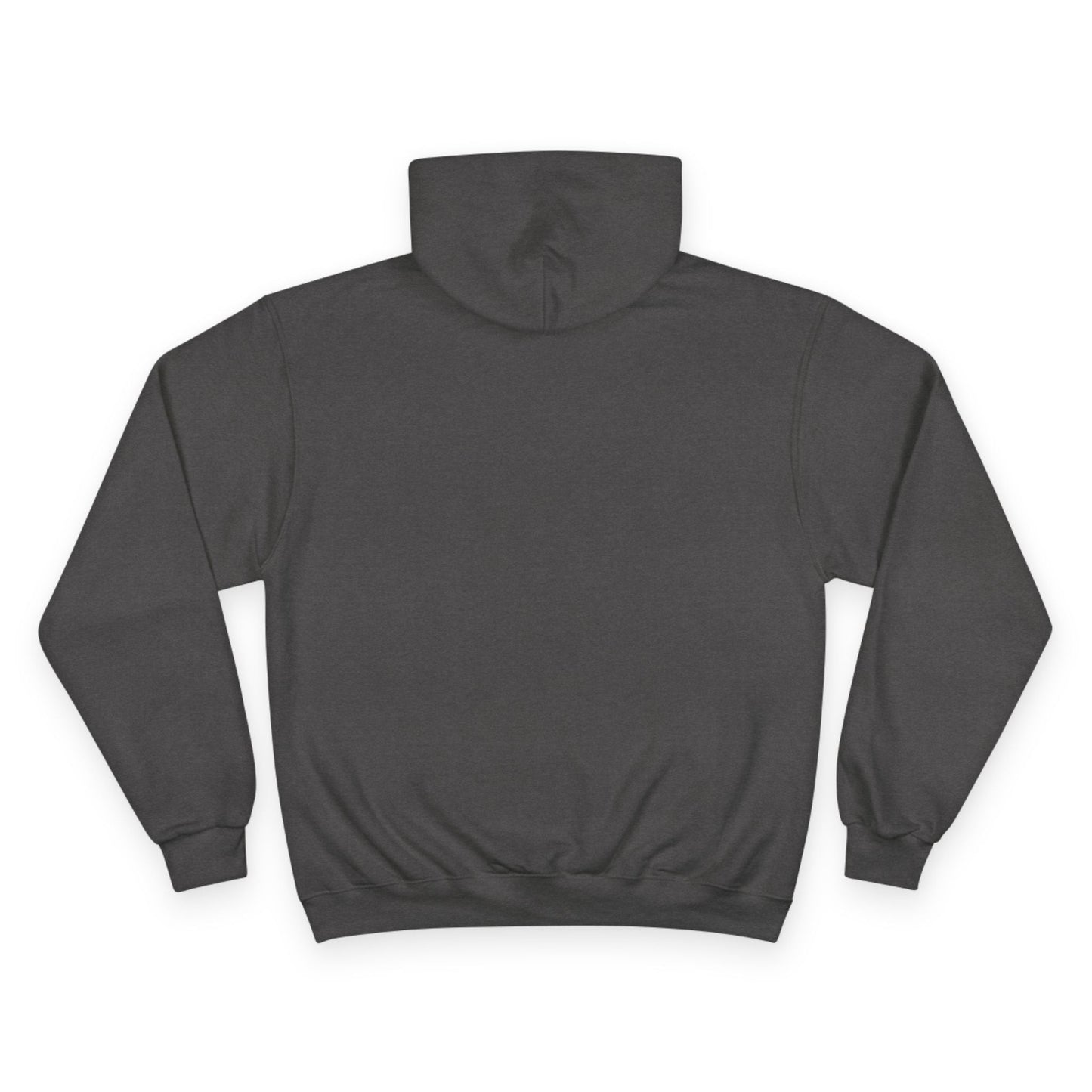 (Charcoal Grey) hoodie on a white background