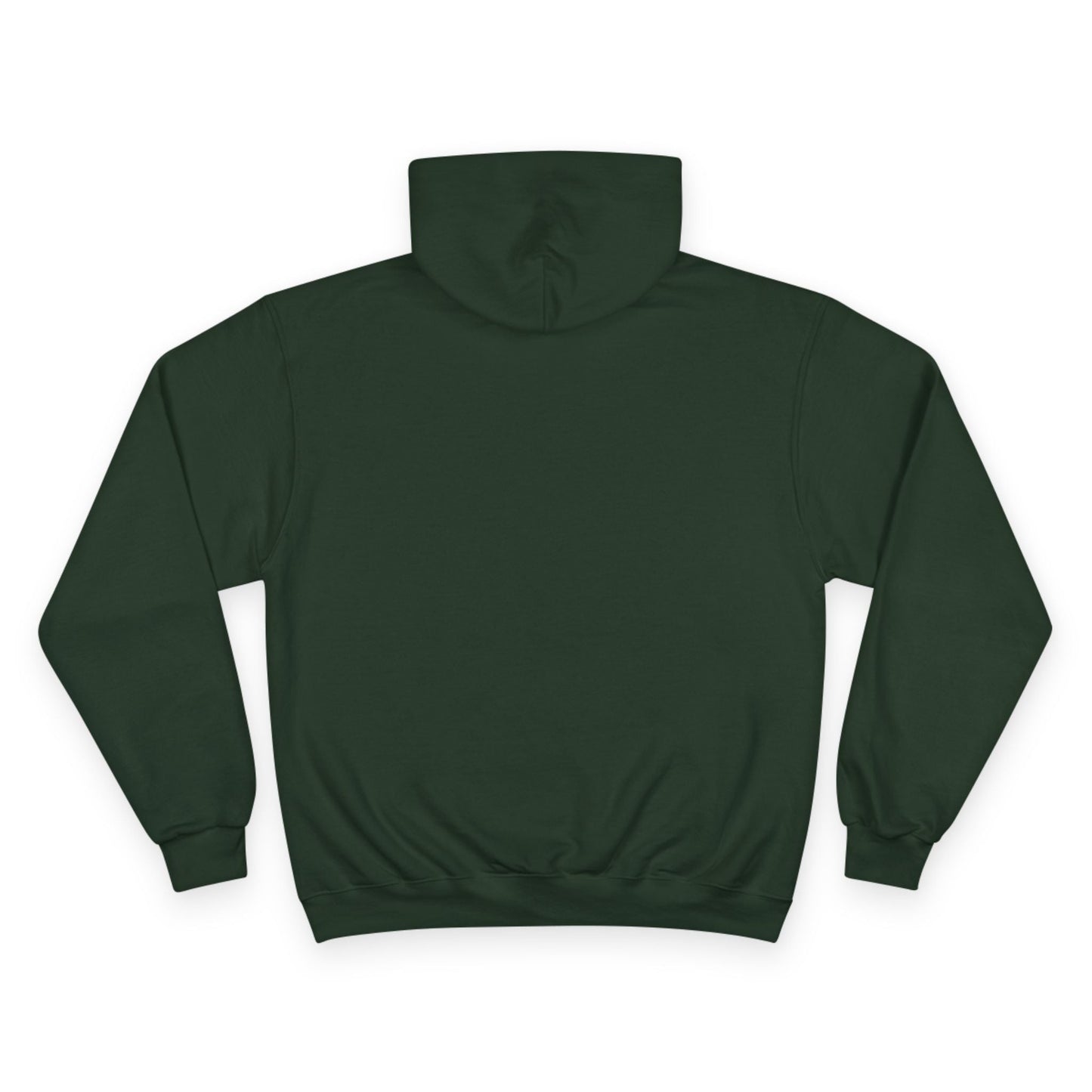 (Dark Green) hoodie on a white background