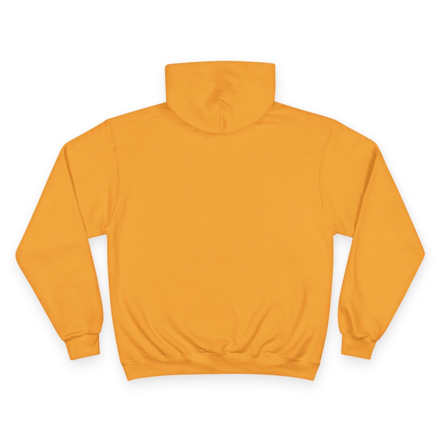 (Gold) hoodie on a white background