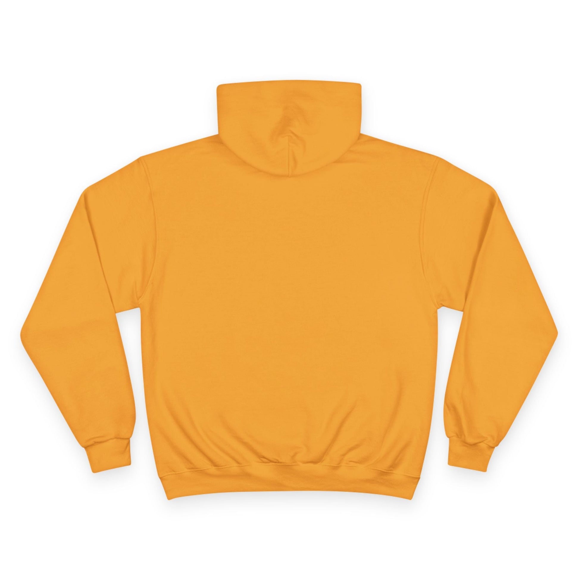 (Gold) hoodie on a white background