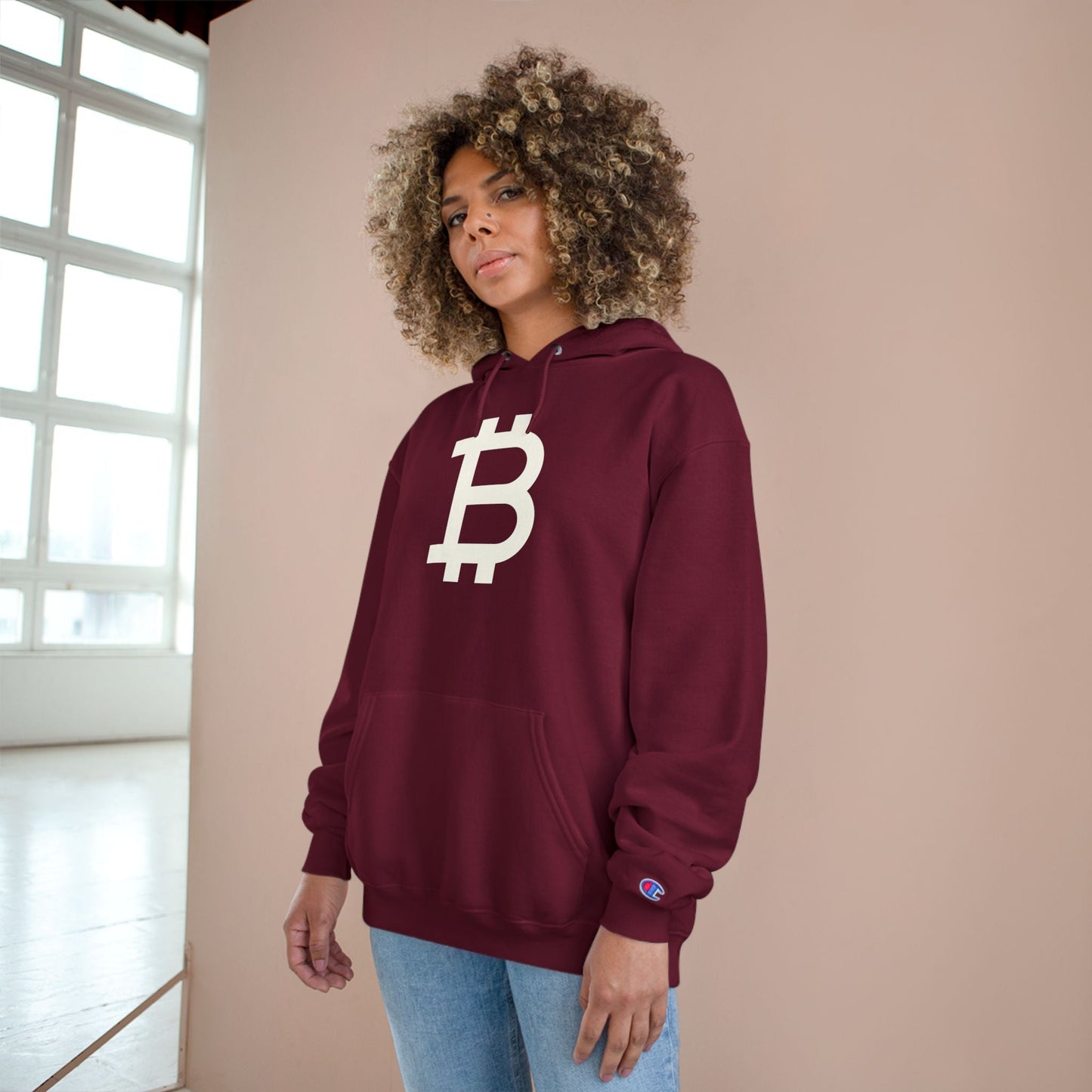 Bitcoin B: Champion Hoodie