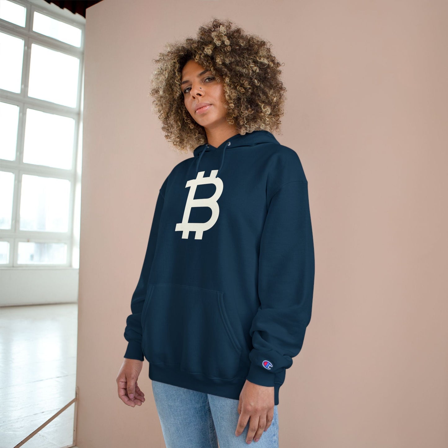 Bitcoin B: Champion Hoodie