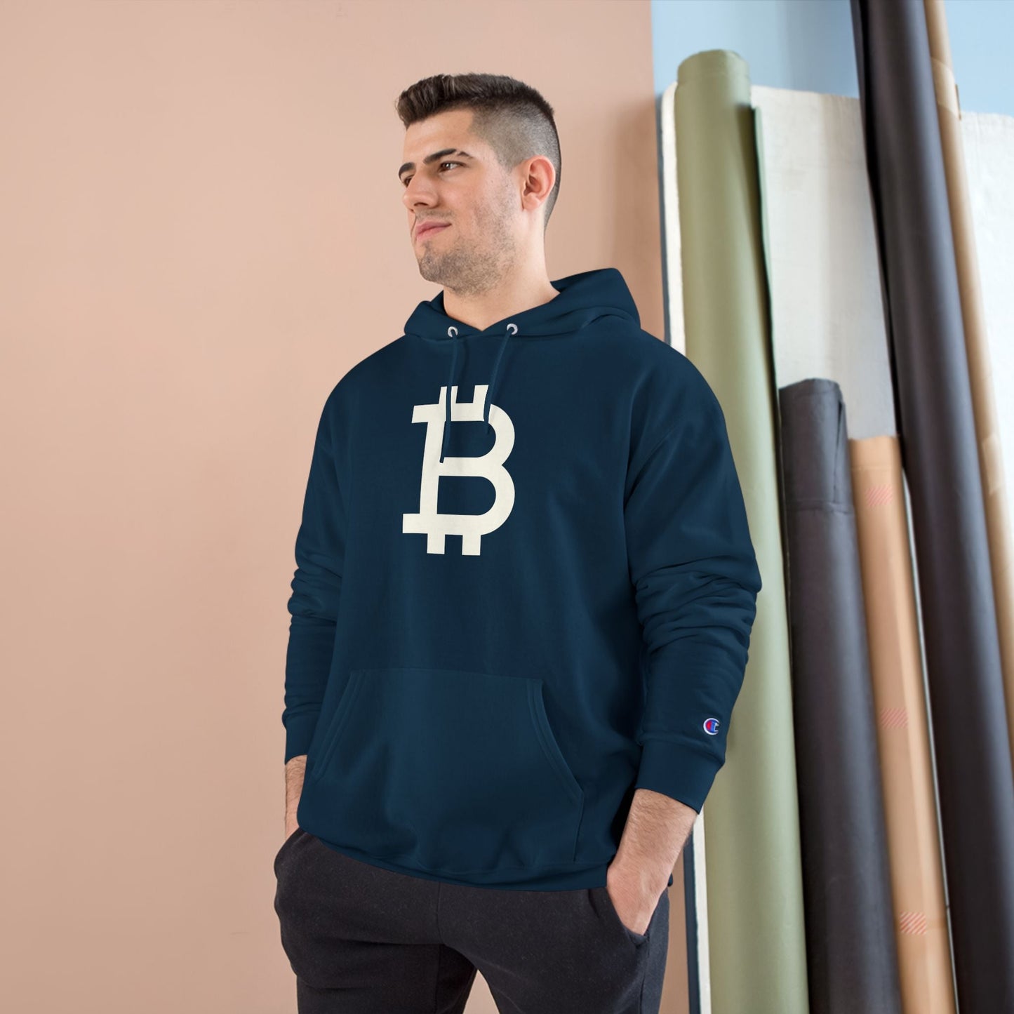 Bitcoin B: Champion Hoodie
