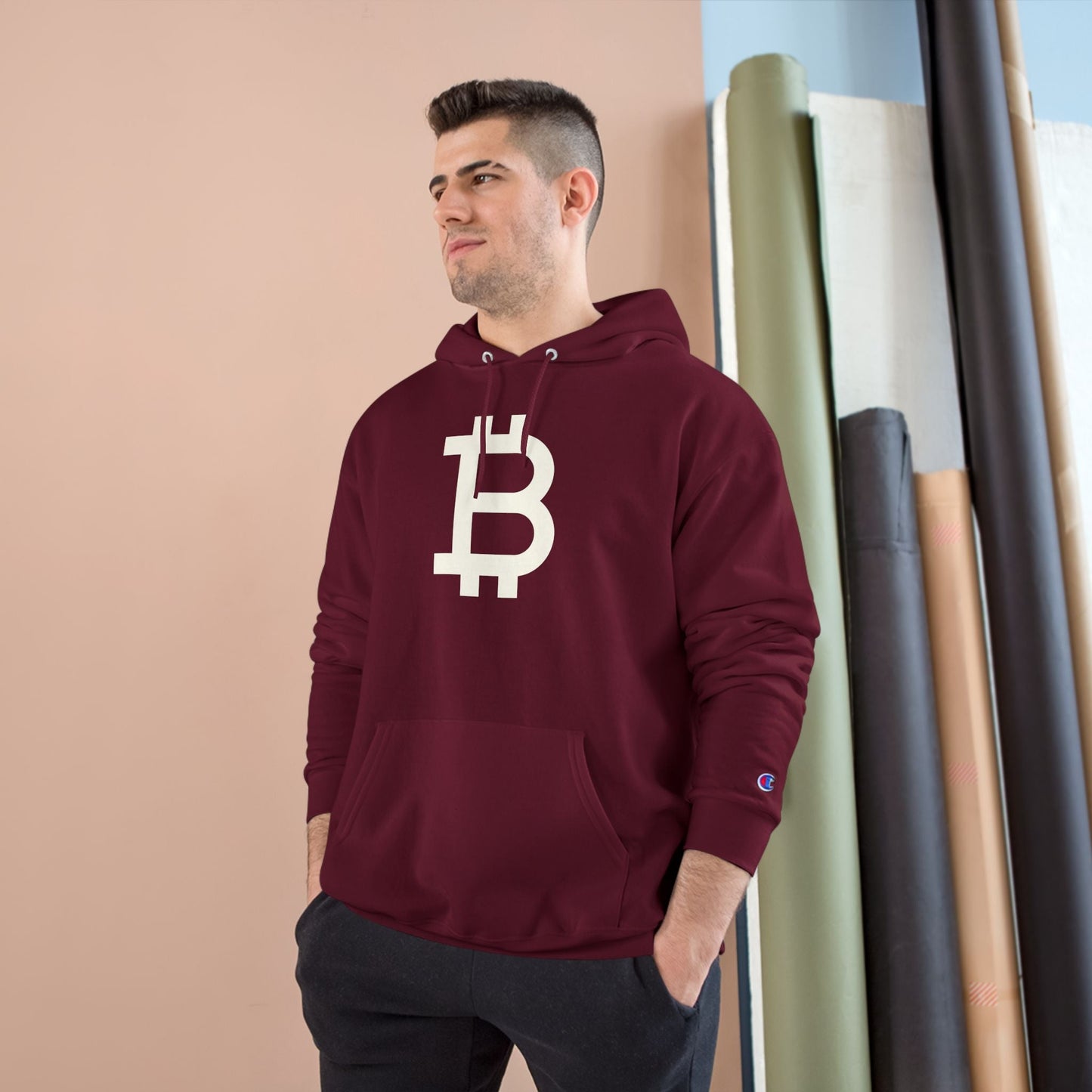Bitcoin B: Champion Hoodie