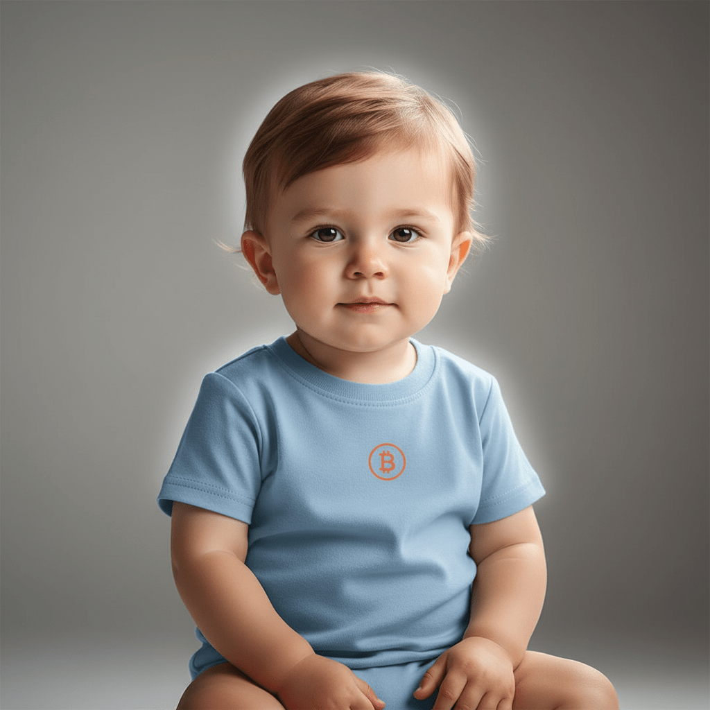 Bitcoin 'B' Tee | Baby & Toddler - SVRN Society