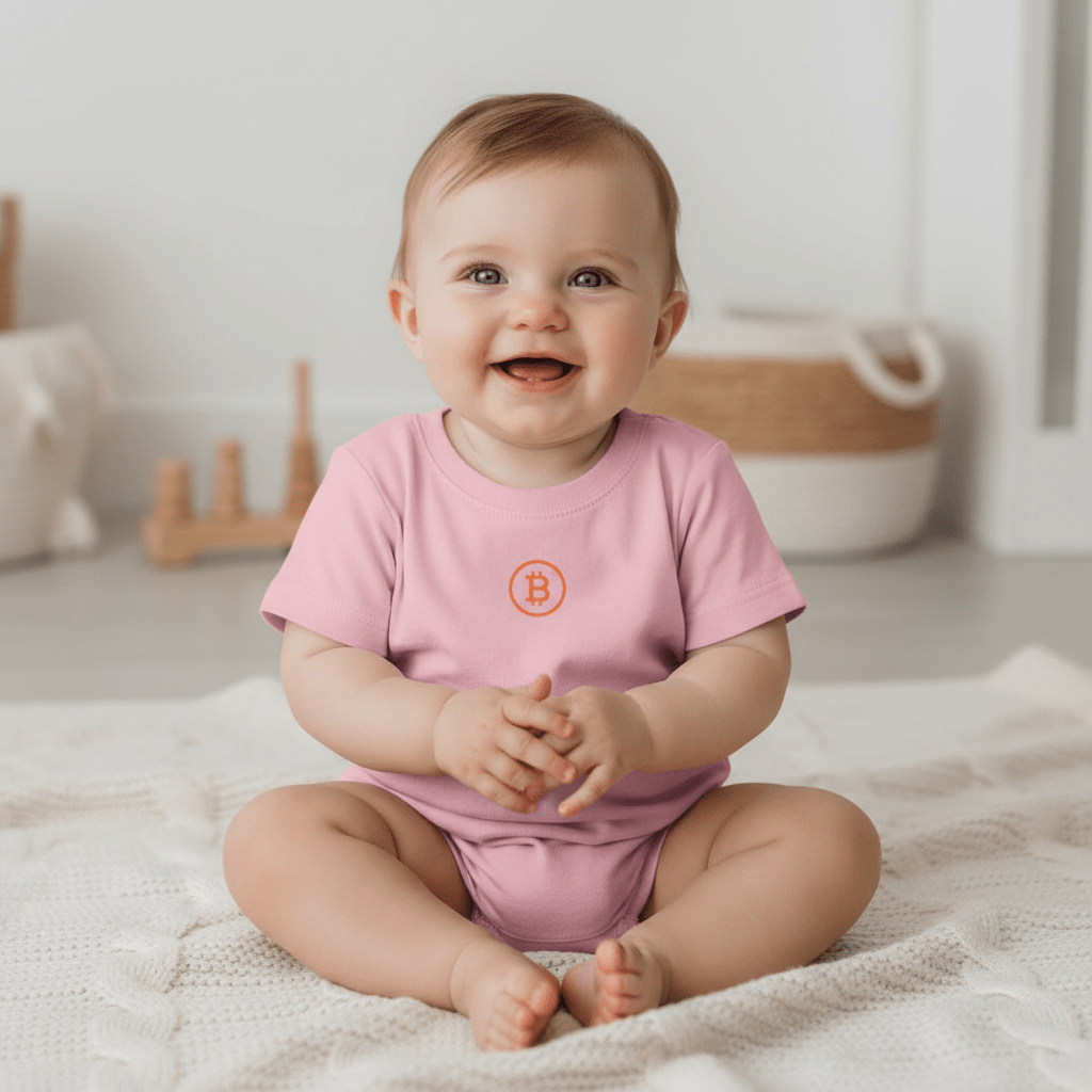 Bitcoin 'B' Tee | Baby & Toddler - SVRN Society