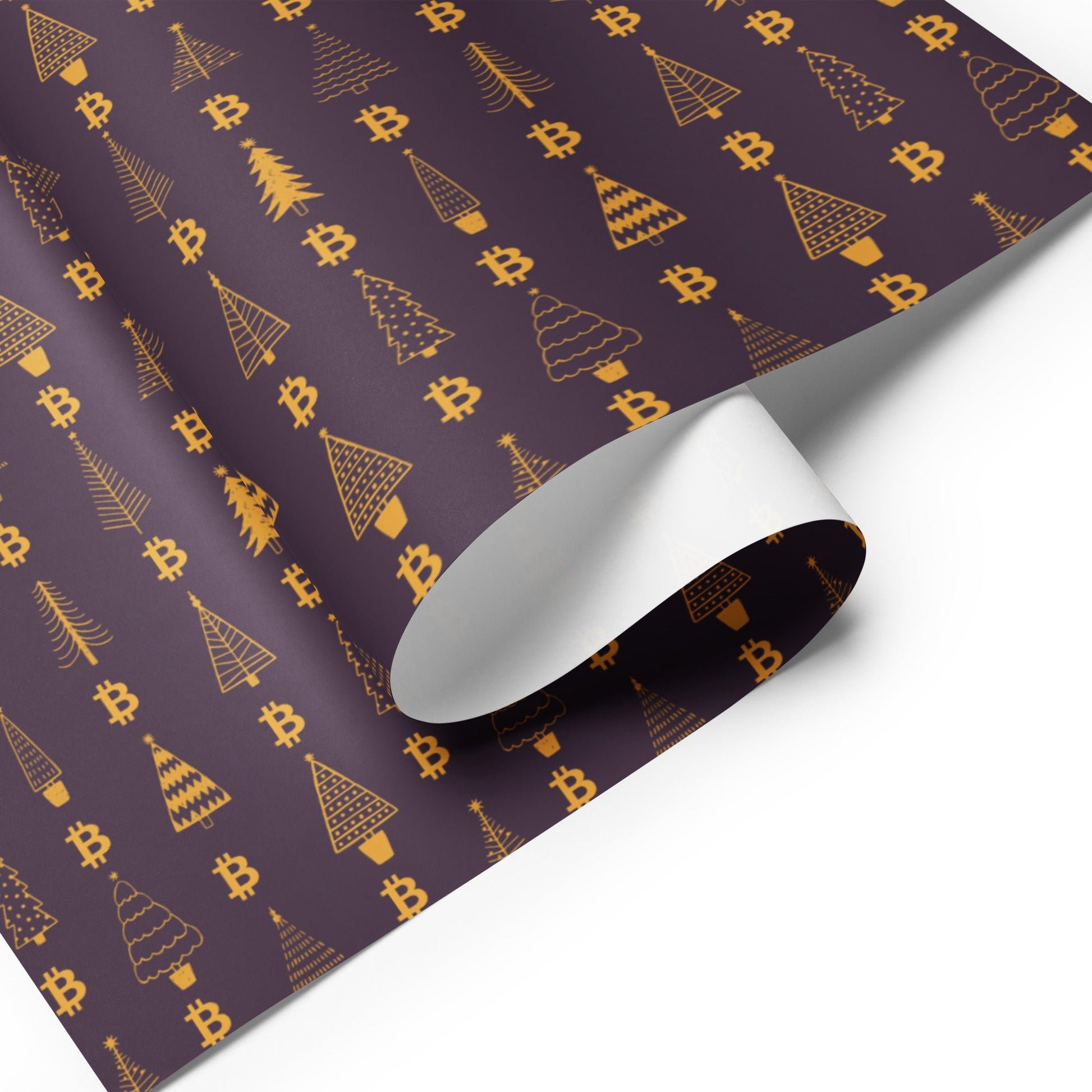 Bitcoin: Christmas Wrapping Paper - SVRN Society