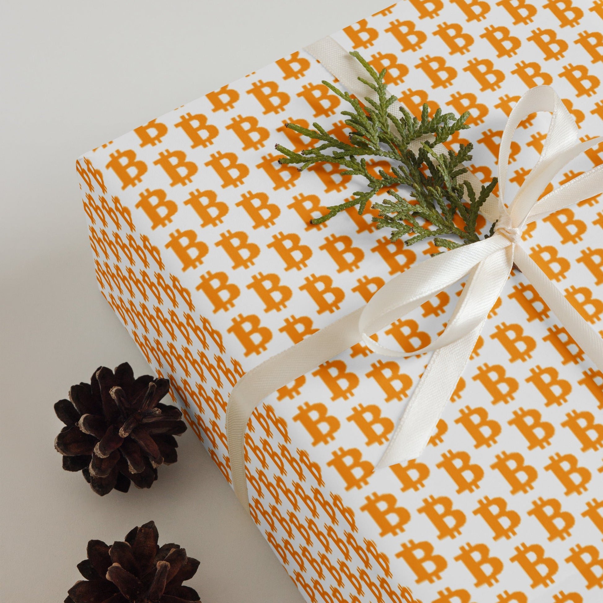 Bitcoin: Christmas Wrapping Paper - SVRN Society