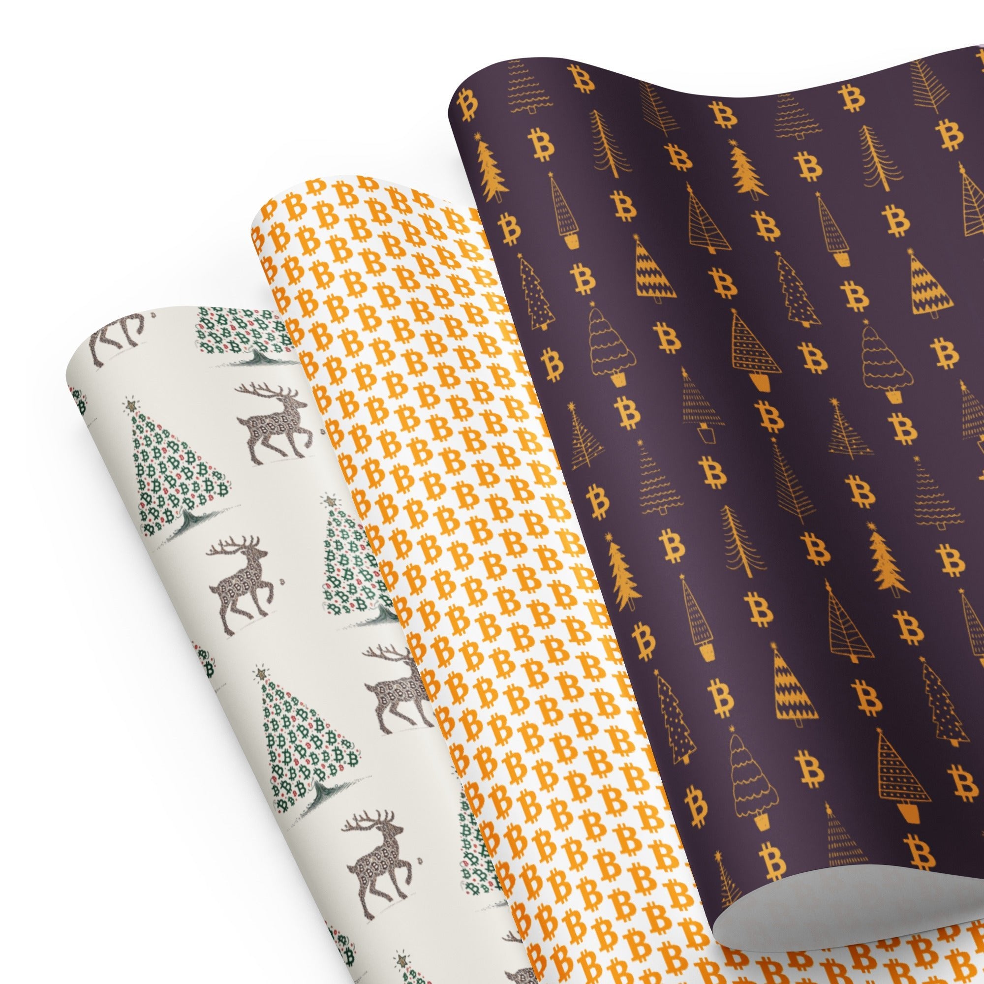 Bitcoin: Christmas Wrapping Paper - SVRN Society