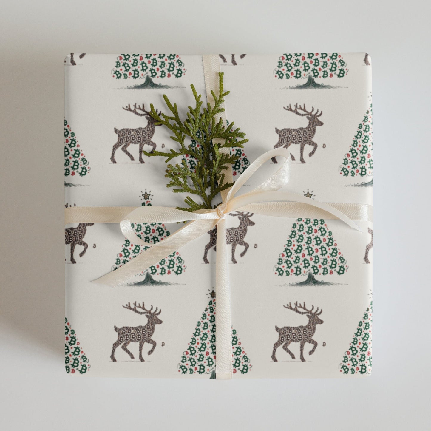 Bitcoin: Christmas Wrapping Paper - SVRN Society