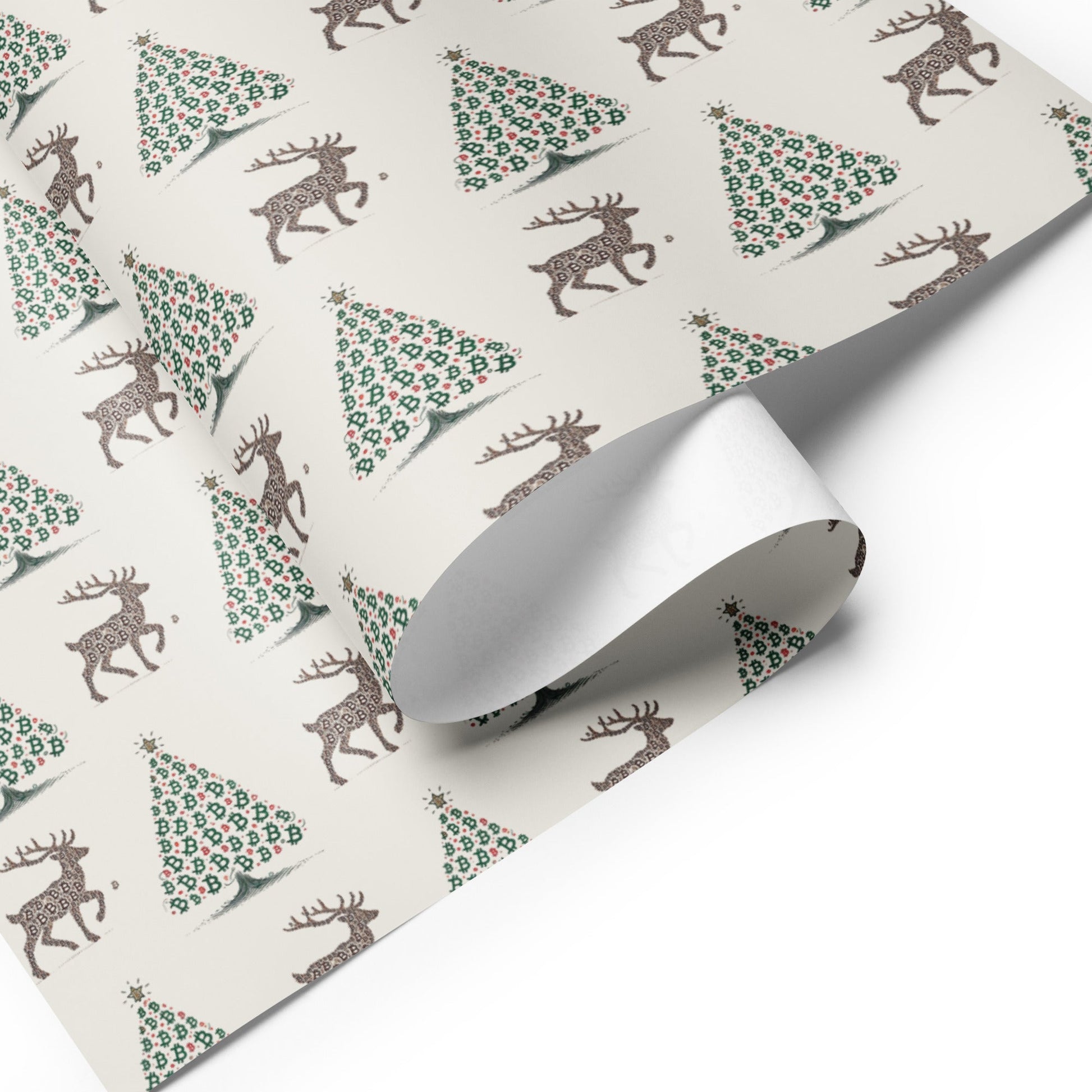 Bitcoin: Christmas Wrapping Paper - SVRN Society