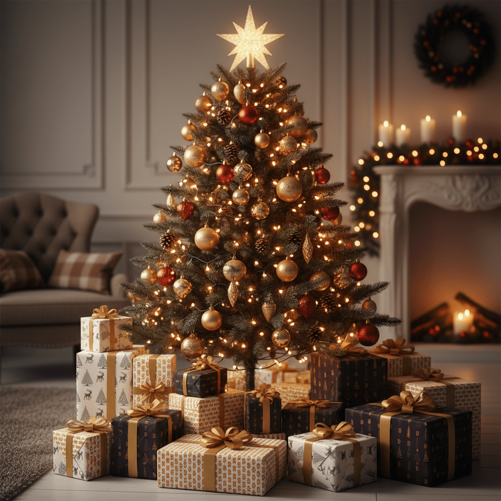 Bitcoin: Christmas Wrapping Paper - SVRN Society