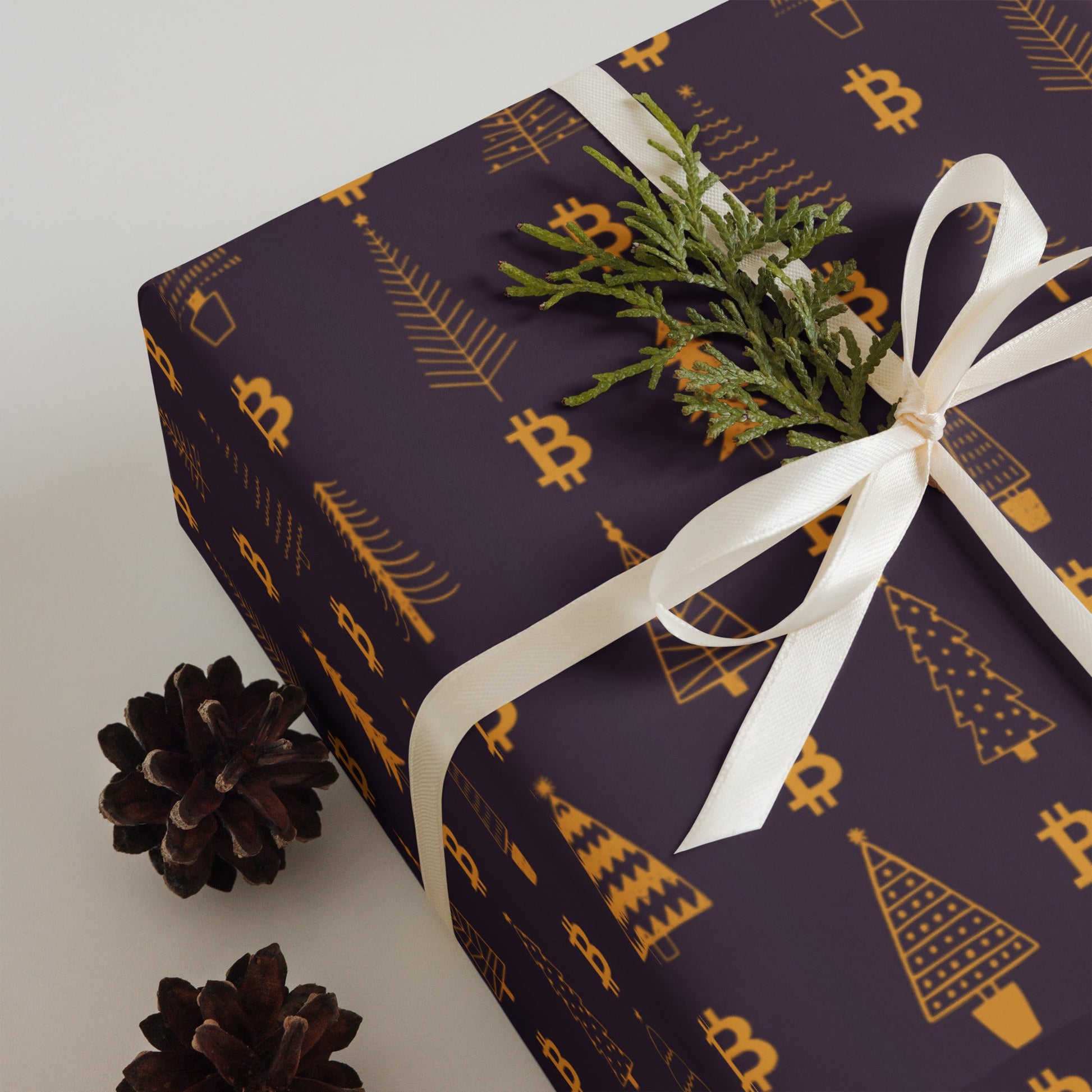 Bitcoin: Christmas Wrapping Paper - SVRN Society