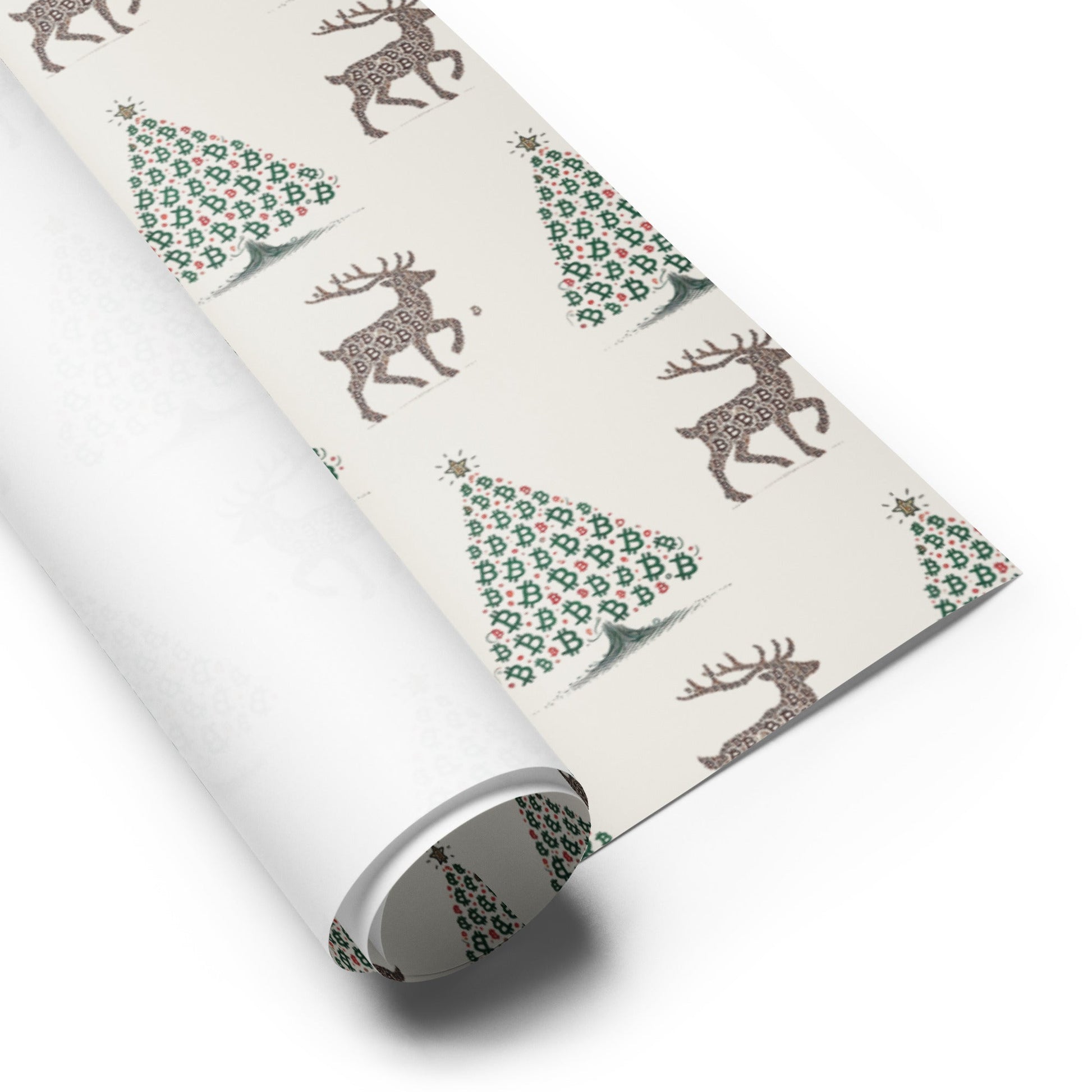 Bitcoin: Christmas Wrapping Paper - SVRN Society