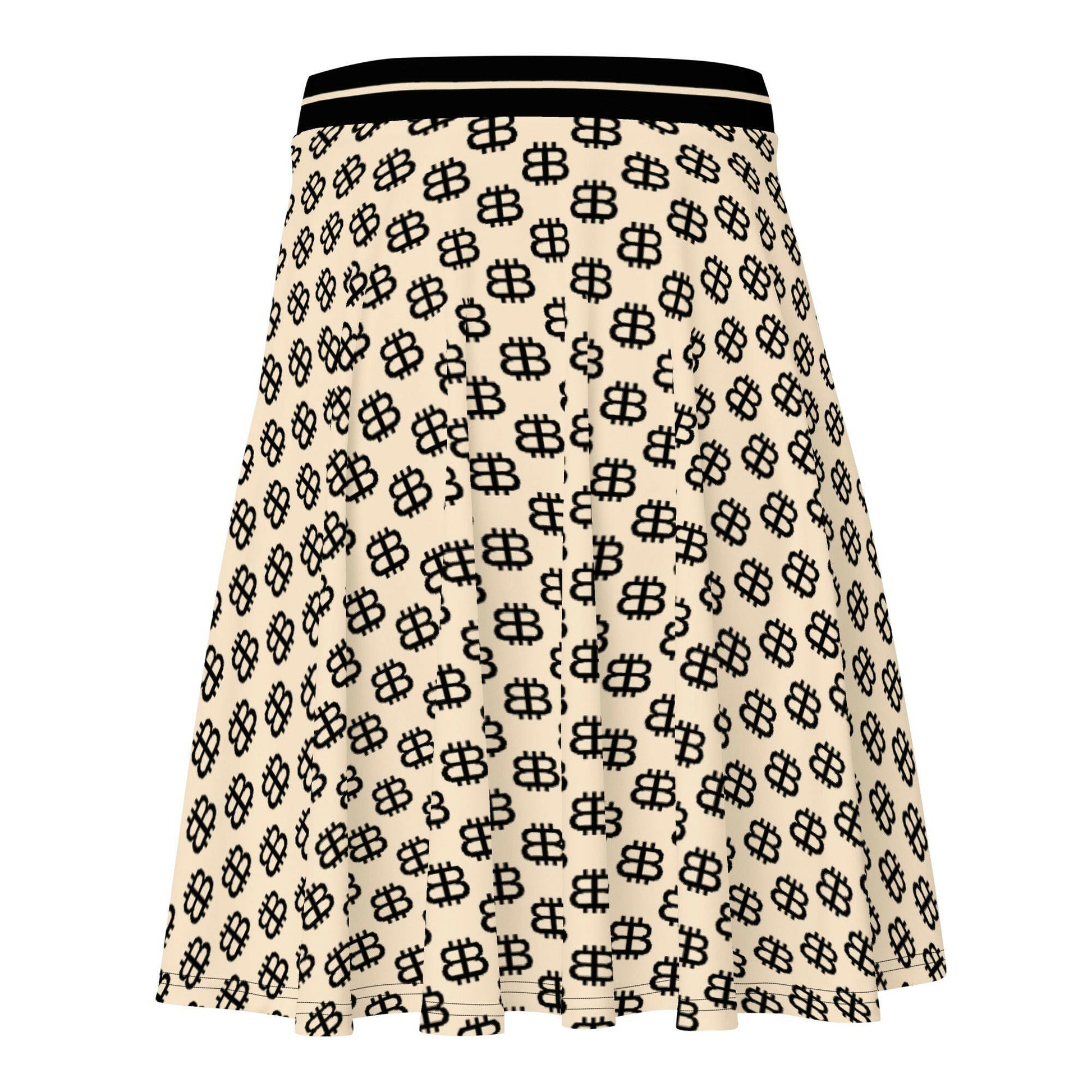 Bitcoin Skirt / BITCOIN PARIS - Nikki Nakamoto - The Orange Habit