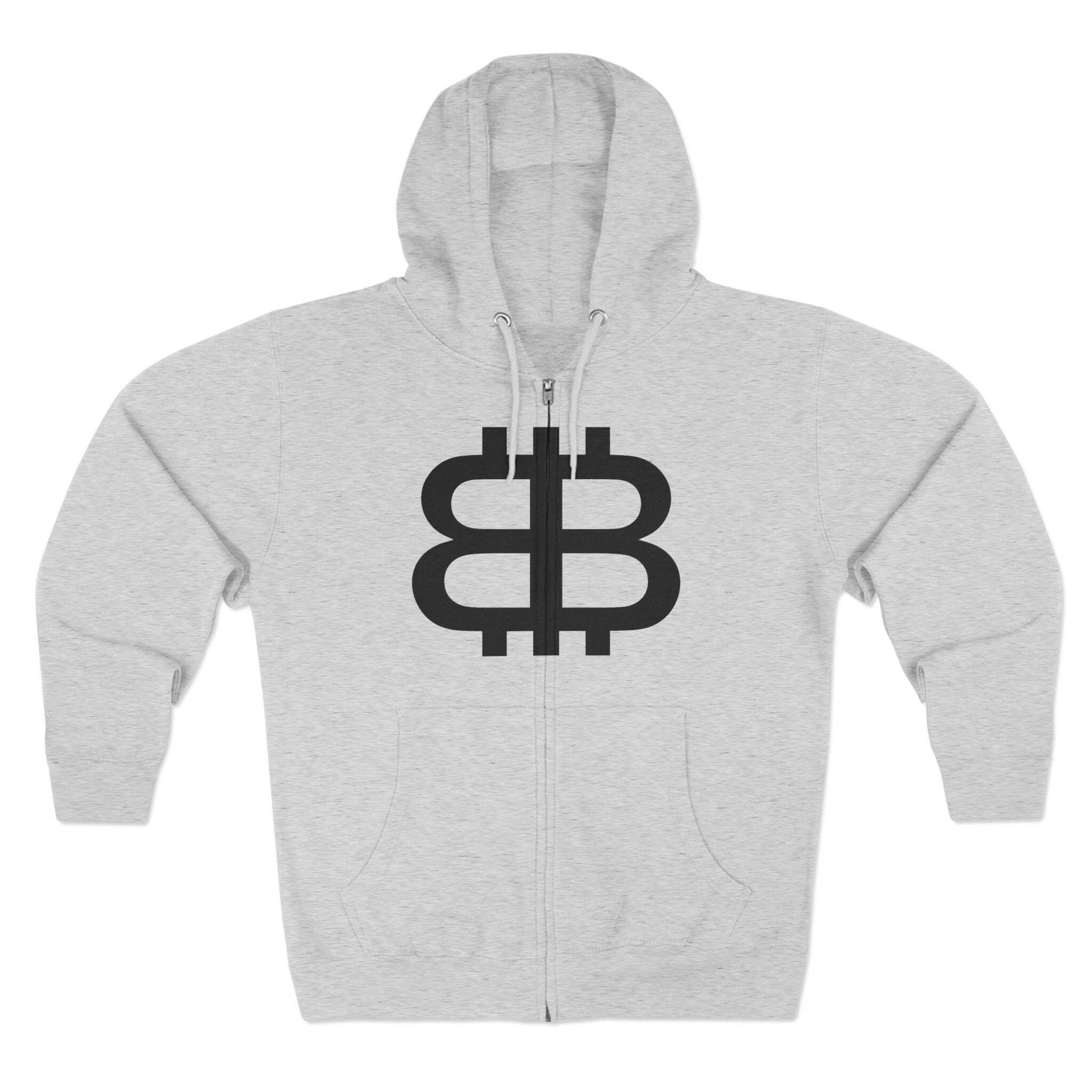 BITCOIN PARIS / Bitcoin Zip Hoodie - SVRN_T - The Orange Habit