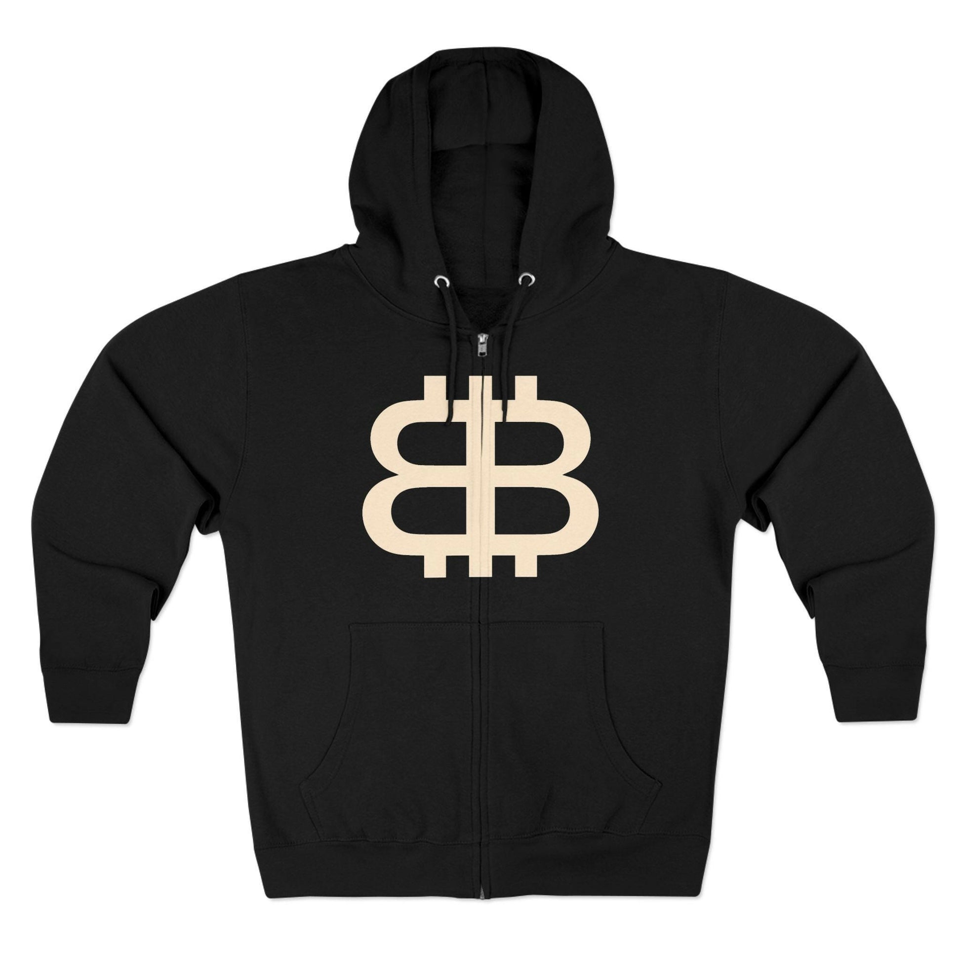 BITCOIN PARIS / Bitcoin Zip Hoodie - SVRN_T - The Orange Habit