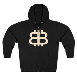 BITCOIN PARIS / Bitcoin Zip Hoodie - SVRN_T - The Orange Habit