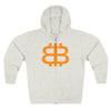 BITCOIN PARIS / Bitcoin Zip Hoodie - SVRN_T - The Orange Habit
