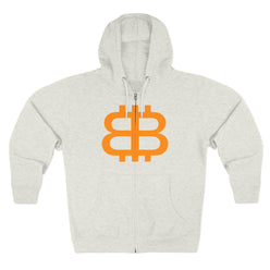 BITCOIN PARIS / Bitcoin Zip Hoodie - SVRN_T - The Orange Habit