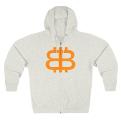 BITCOIN PARIS / Bitcoin Zip Hoodie - SVRN_T - The Orange Habit