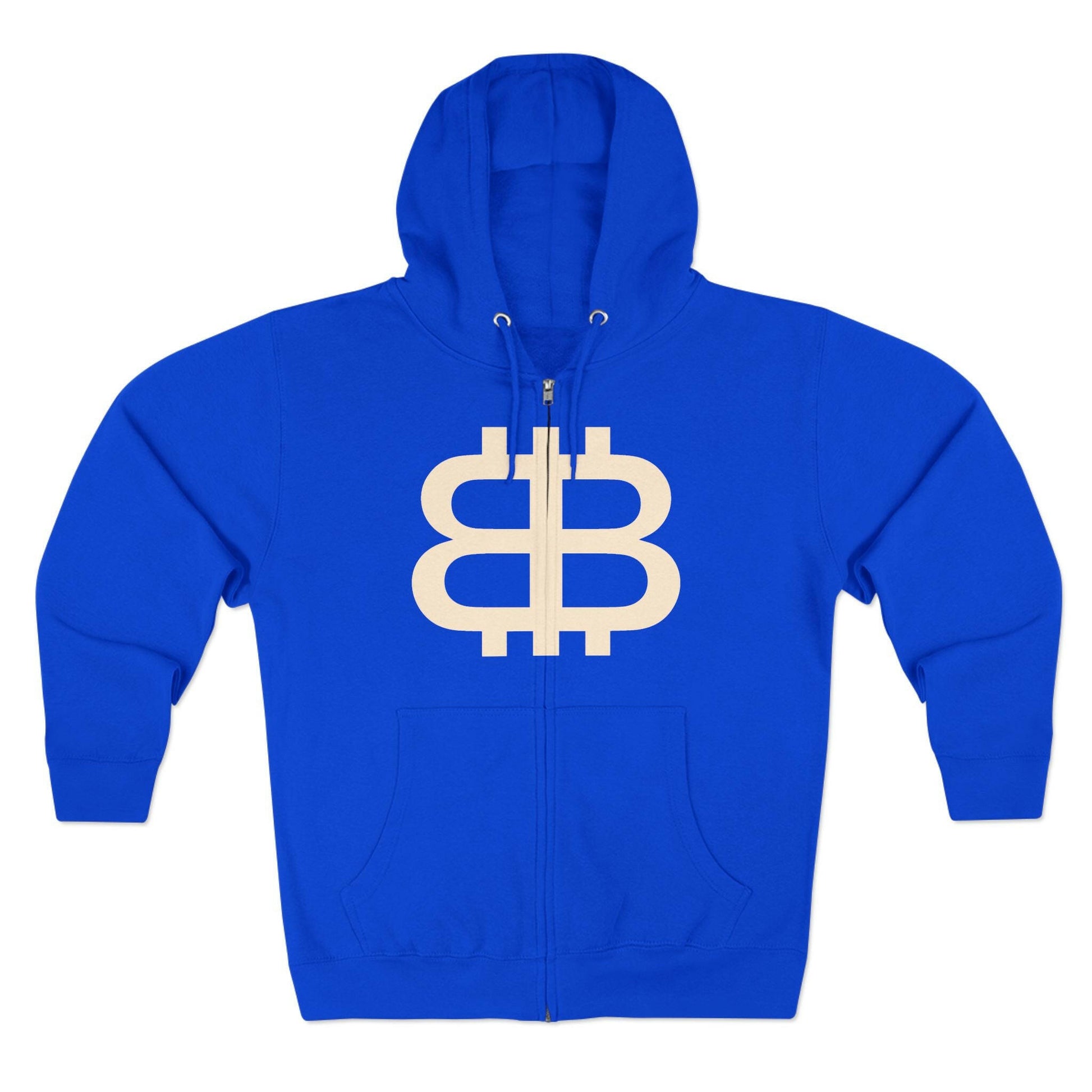 BITCOIN PARIS / Bitcoin Zip Hoodie - SVRN_T - The Orange Habit