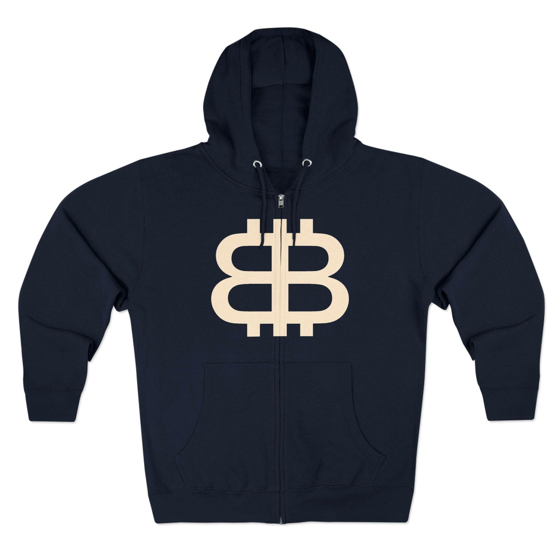 BITCOIN PARIS / Bitcoin Zip Hoodie - SVRN_T - The Orange Habit