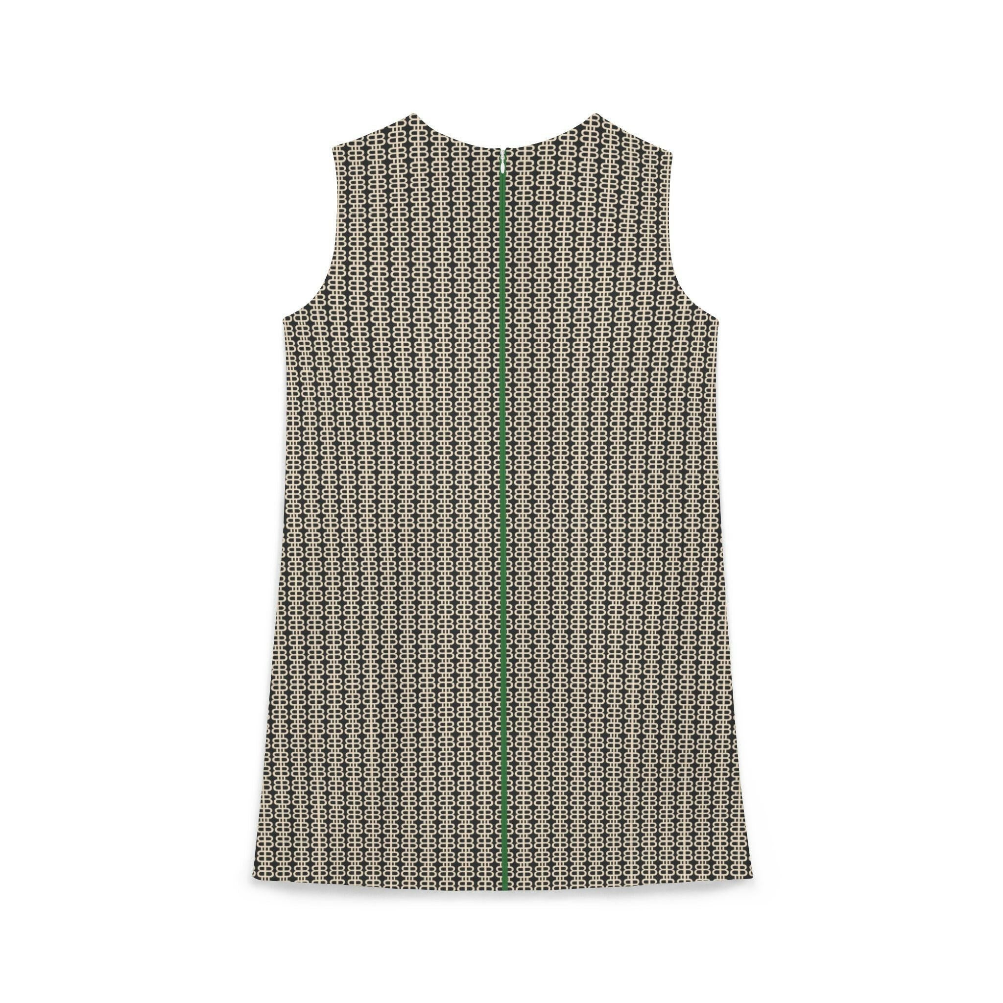 BITCOIN PARIS / Black A-line Sleeveless Dress - Nikki Nakamoto - The Orange Habit