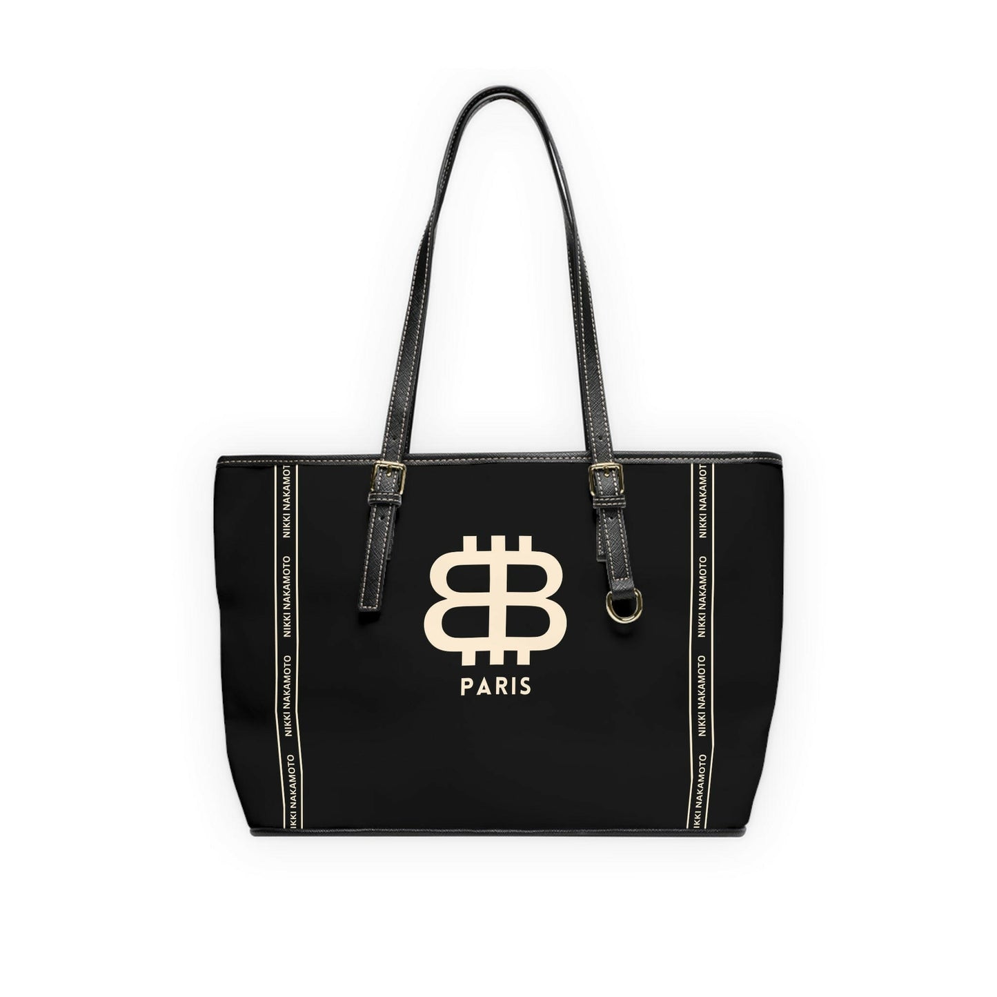 BITCOIN PARIS / Black Purse - Nikki Nakamoto Bags - The Orange Habit