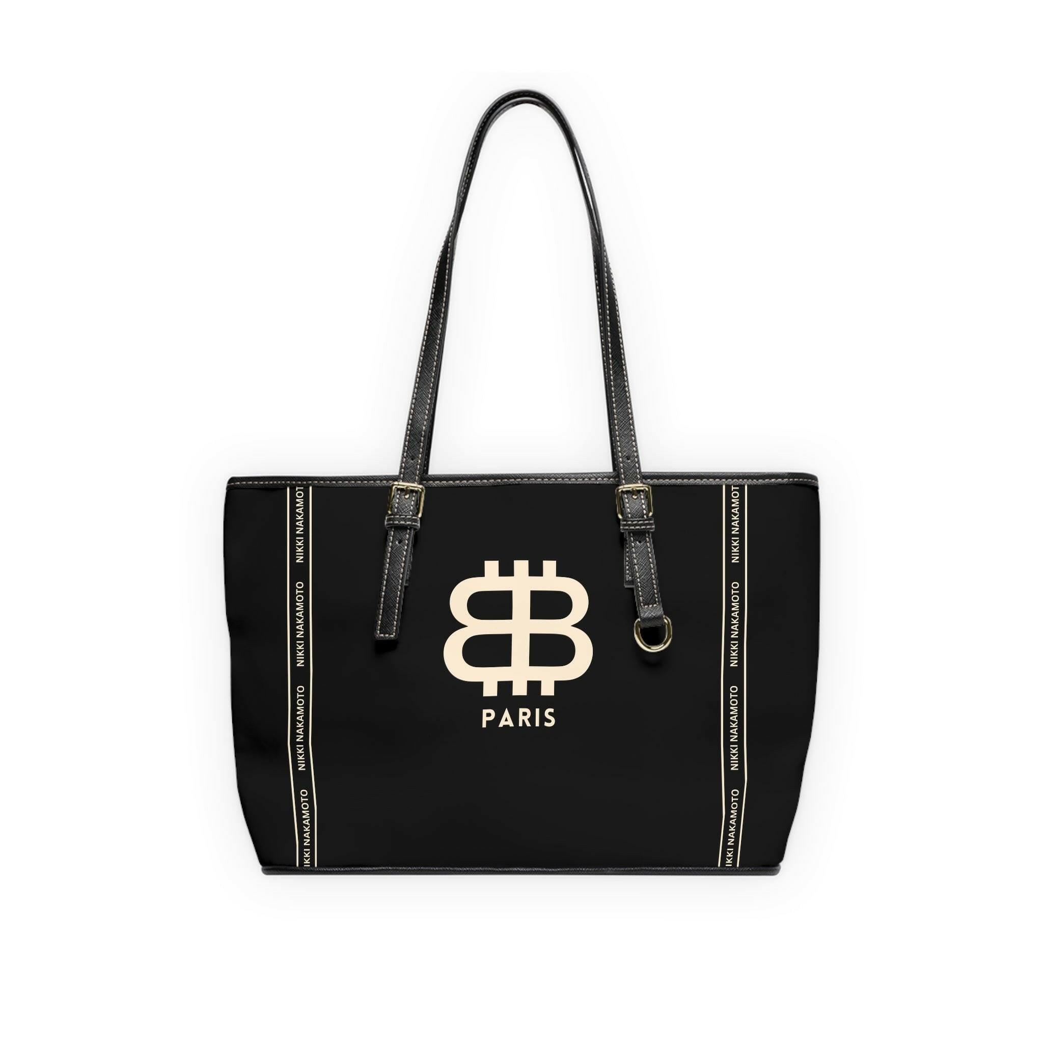 BITCOIN PARIS / Black Purse - Nikki Nakamoto Bags - The Orange Habit