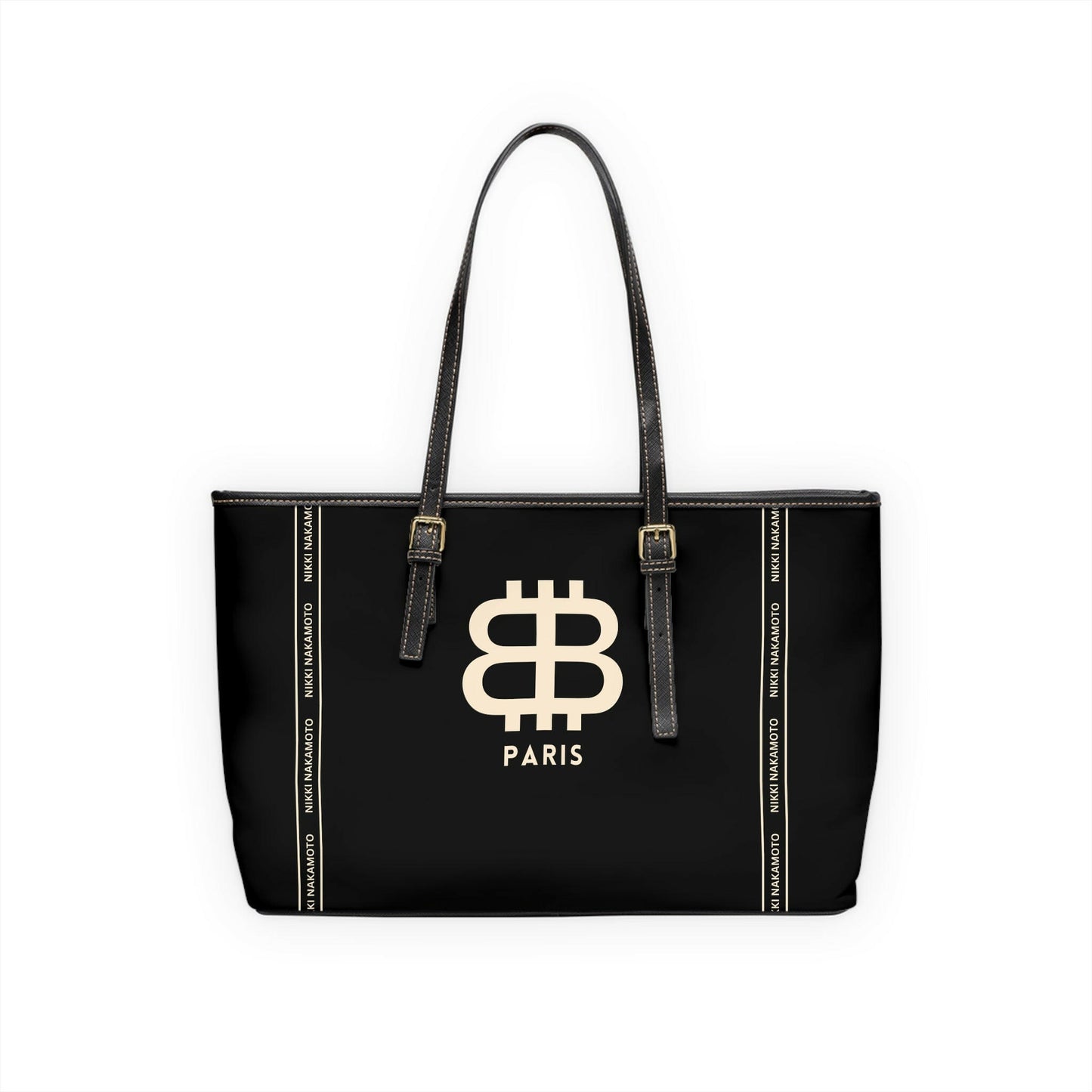 BITCOIN PARIS / Black Purse - Nikki Nakamoto Bags - The Orange Habit