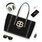 BITCOIN PARIS / Black Purse - Nikki Nakamoto Bags - The Orange Habit