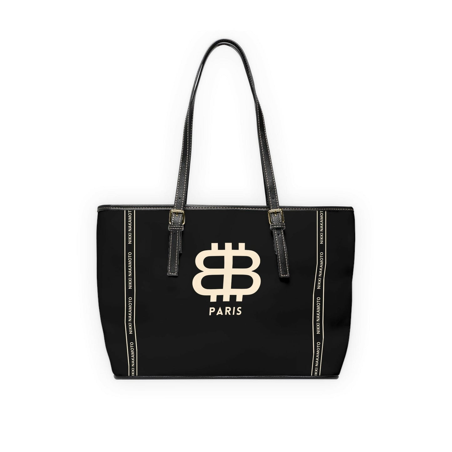 BITCOIN PARIS / Black Purse - Nikki Nakamoto Bags - The Orange Habit