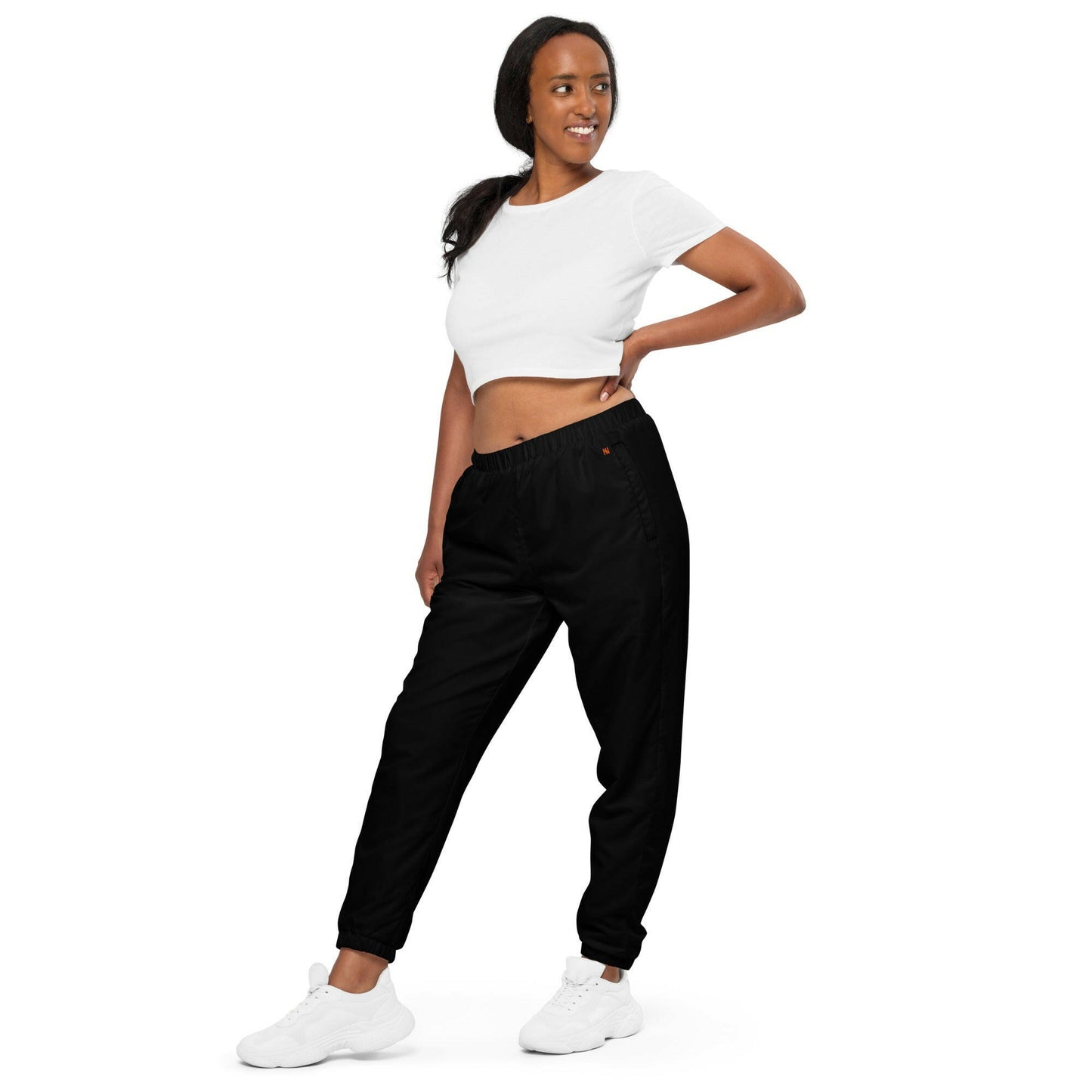 BITCOIN PARIS / Track Pants - Nikki Nakamoto - The Orange Habit