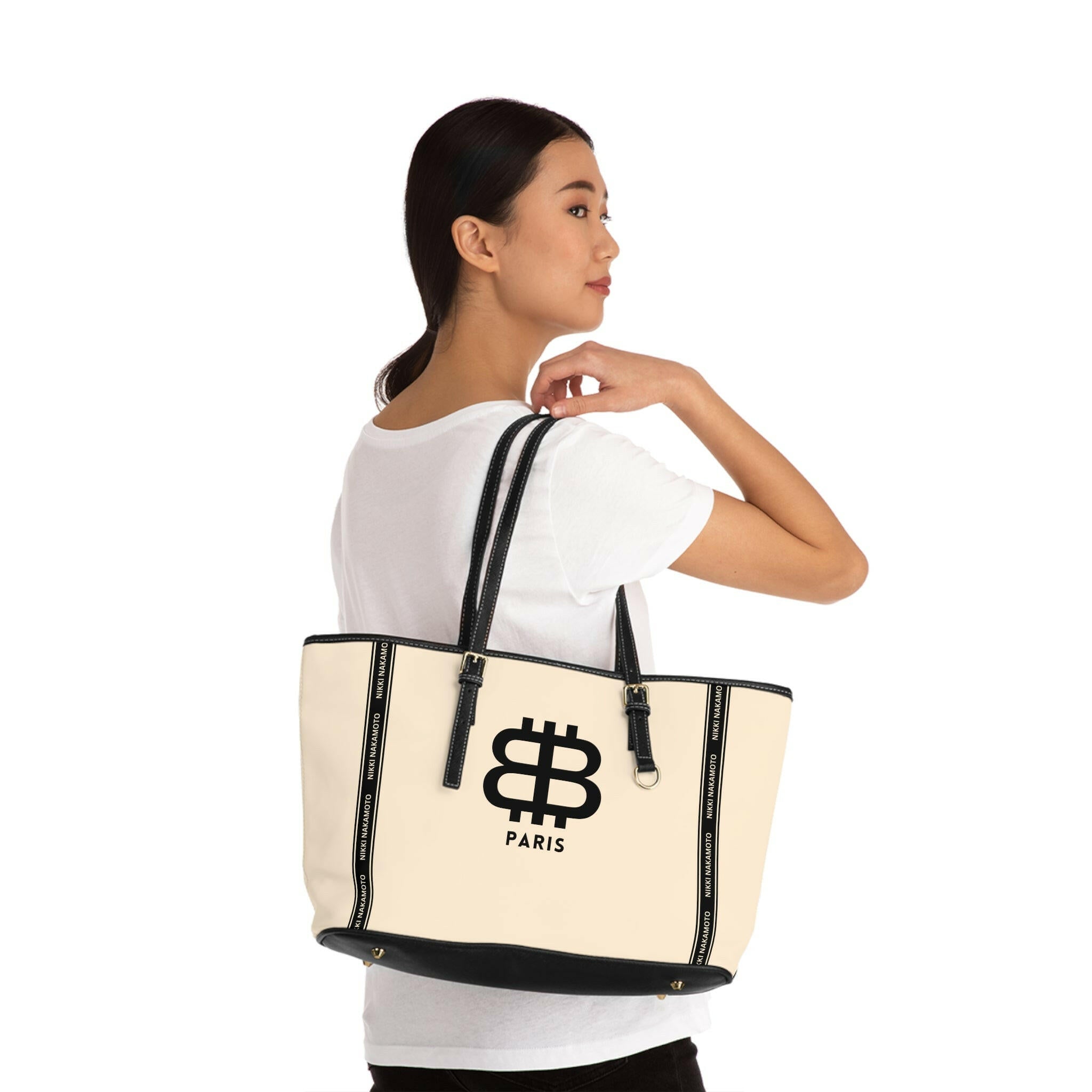 BITCOIN PARIS / Cream Purse - Nikki Nakamoto Bags - The Orange Habit
