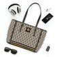 BITCOIN PARIS / Purse in Cream/Black - Nikki Nakamoto Bags - The Orange Habit