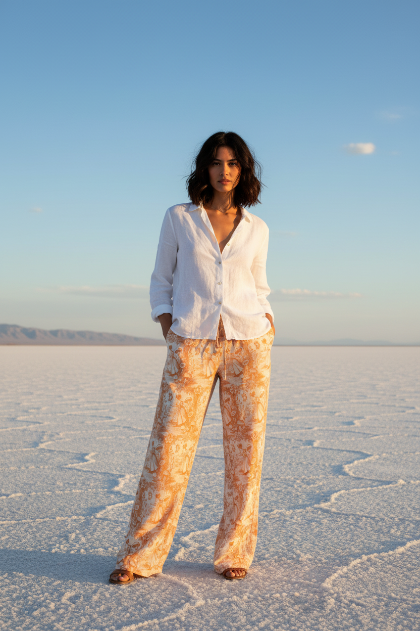 Rabbit Hole: Straight-Leg Pants