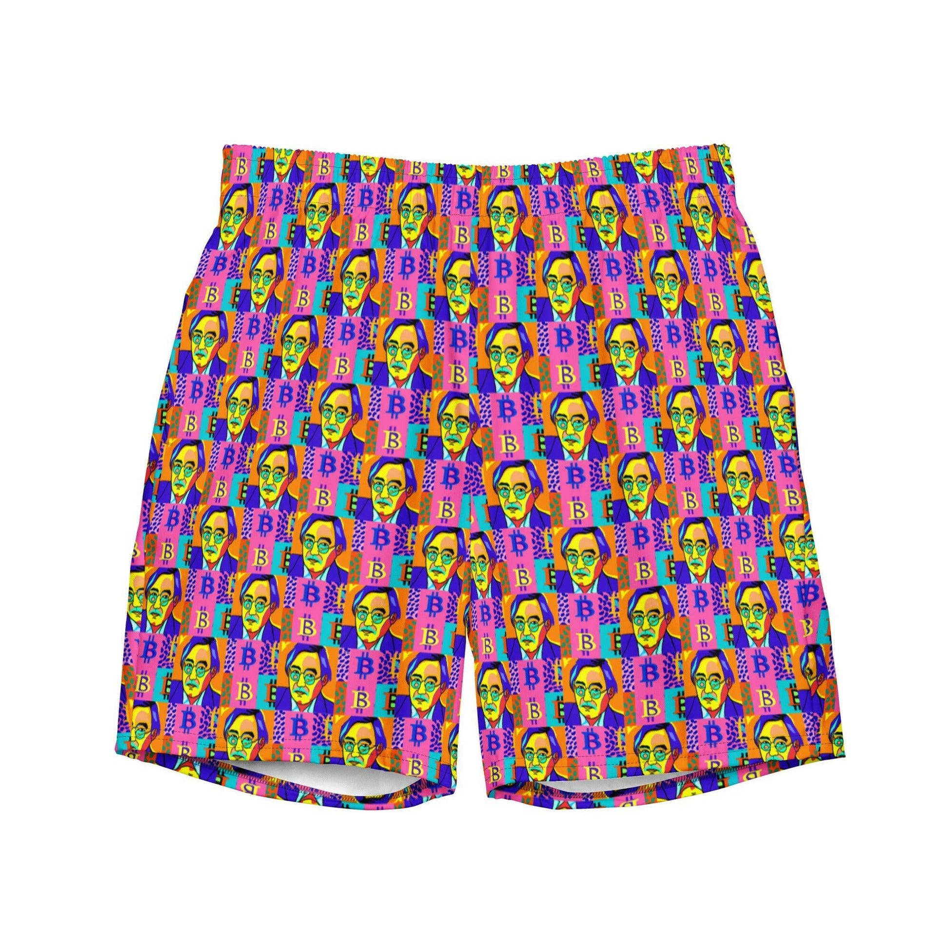 Satoshi Matisse Bitcoin Swim Trunks - SVRN Society
