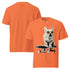 HODL DOG - Frenchie Orange Bitcoin T-Shirt - SVRNT - The Orange Habit