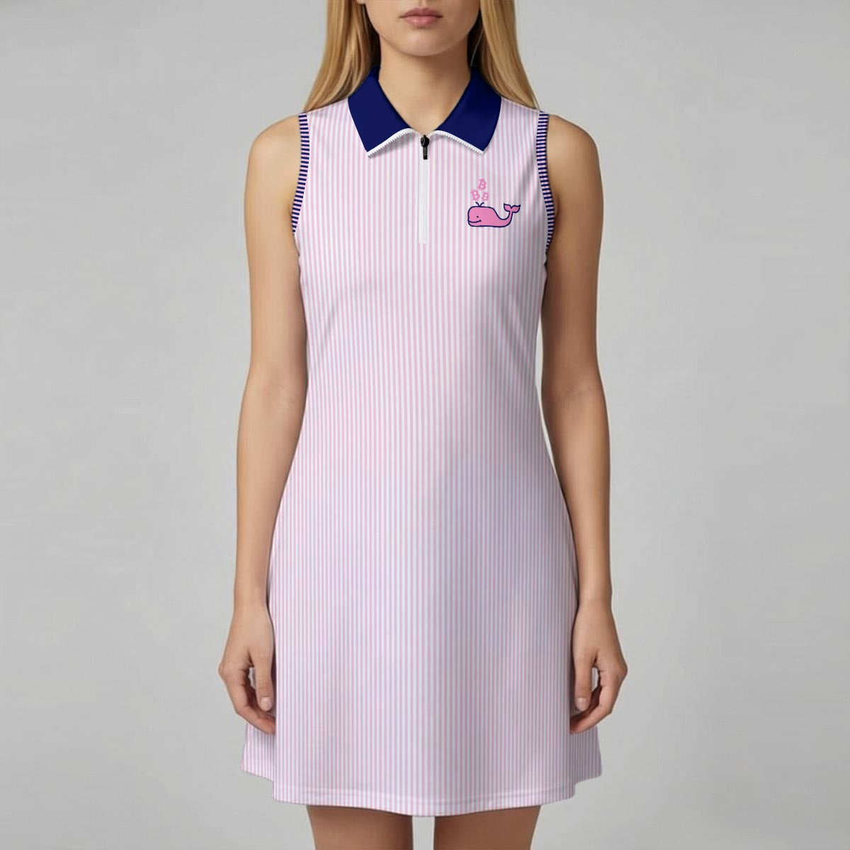 bitcoin whale women's dress by the orange habit at SVRN Society