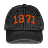 1971 (vintage-black) Vintage Bitcoin Hat by The Orange Habit at SVRN Society