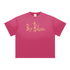 Pink t-shirt with &
