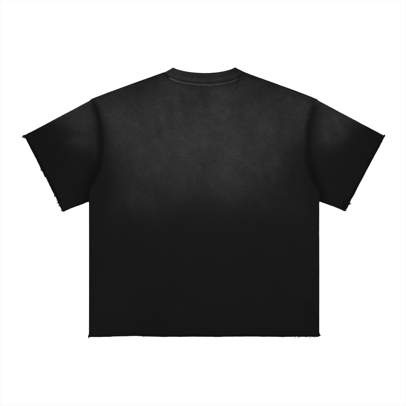 Bitcoin Notepad: Sun Fade Raw Edge T-Shirt
