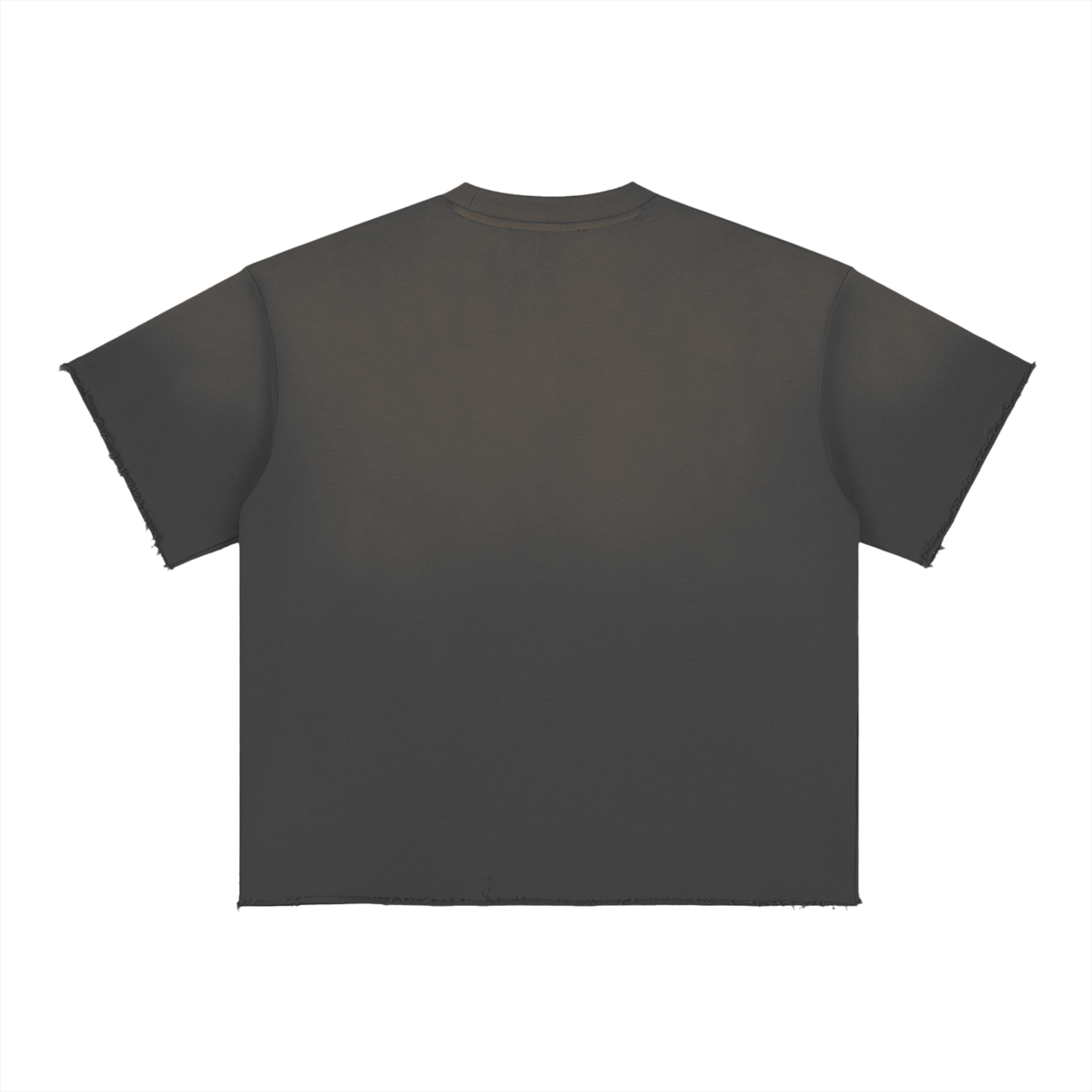 Bitcoin Notepad: Sun Fade Raw Edge T-Shirt