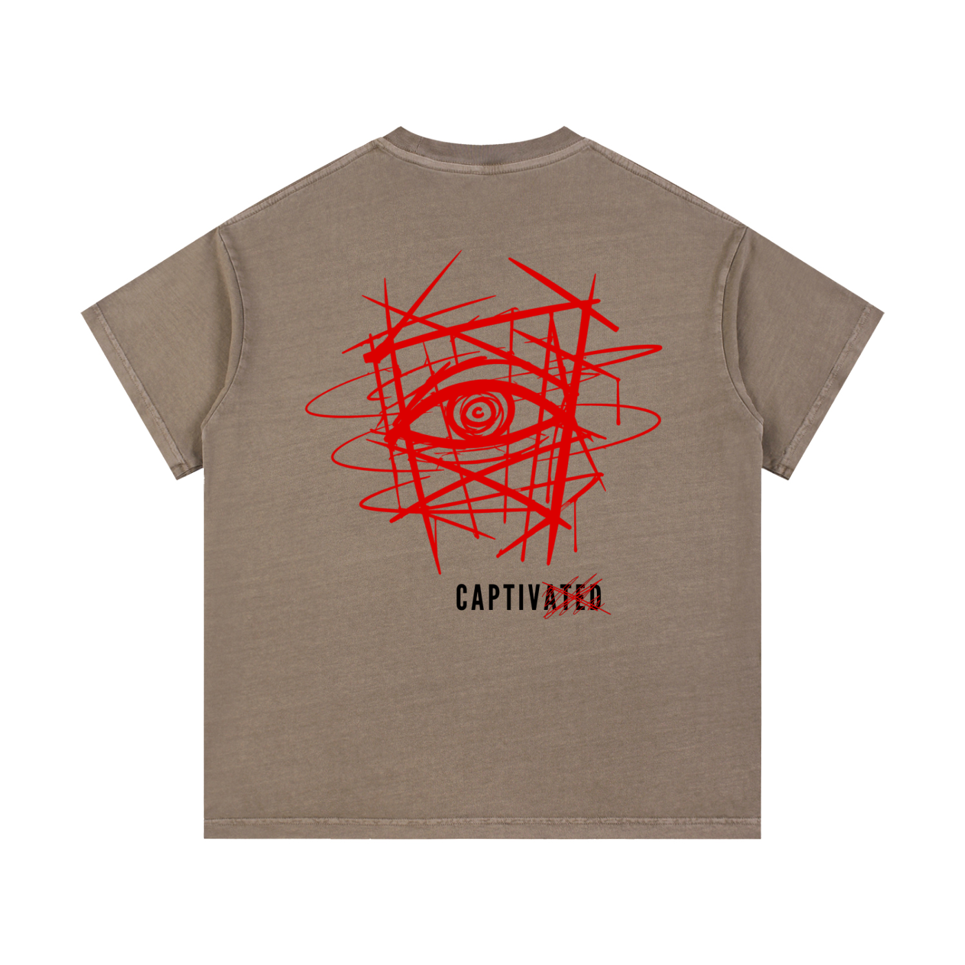 Captivated: Vintage Wash Cotton T-Shirt