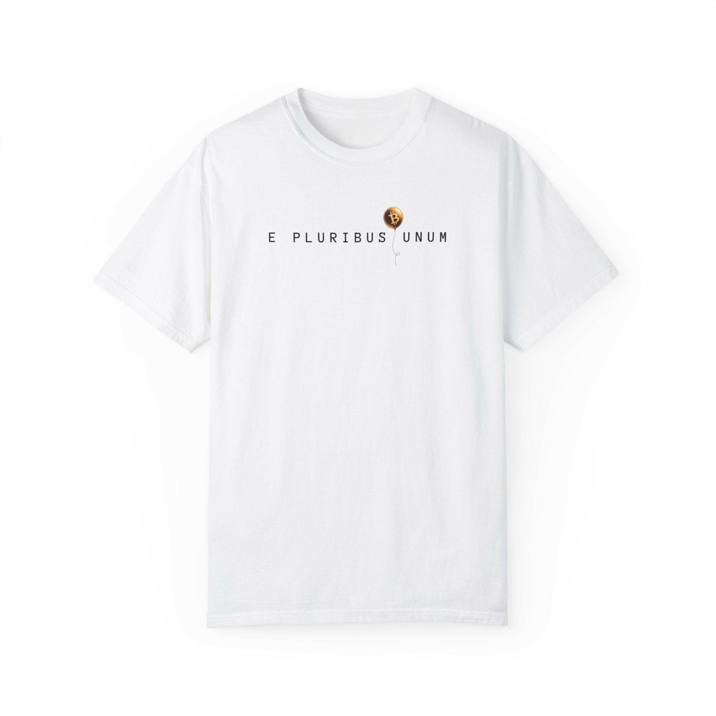 E PLURIBUS UNUM / Bitcoin T-Shirt - SVRN_T - The Orange Habit