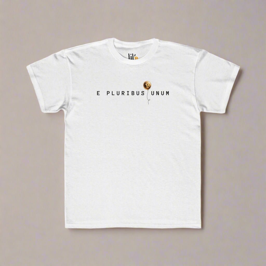 E PLURIBUS UNUM / Kid's Bitcoin Tee - Lil'B - The Orange Habit