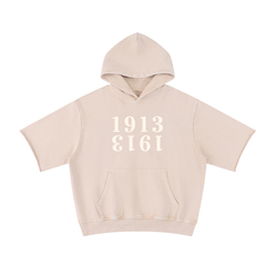 1913: Mineral Wash Short Sleeve Hoodie