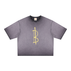 Buy Bitcoin: Reverse Dyed Boxy T-Shirt